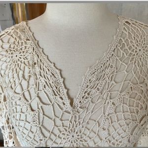 Tony Bahama crochet midi dress or cover up